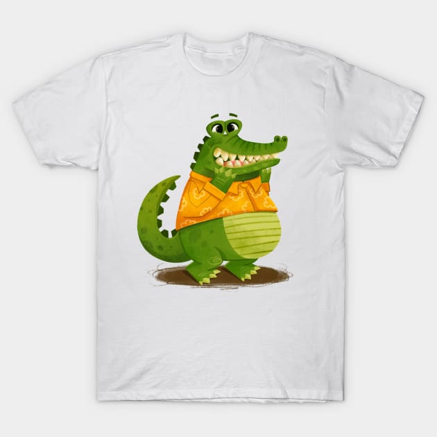 Alligator T-Shirt by fadikiymik